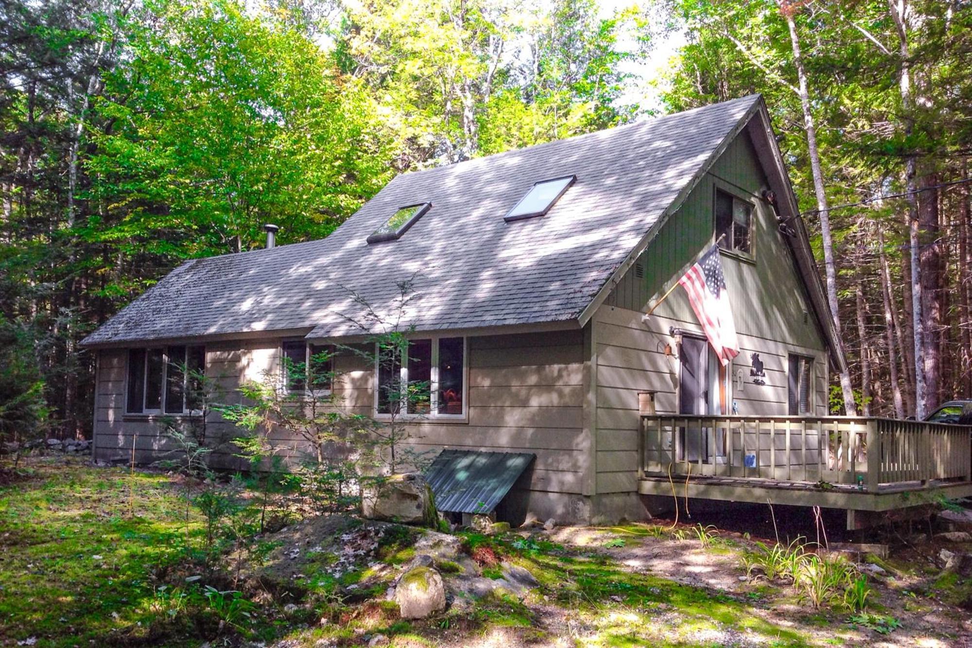 Moose Pond Retreat Villa Bridgton Exterior photo